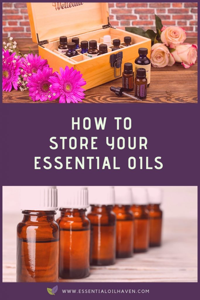 how to store your essential oils