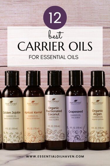 best carrier oils for essential oils