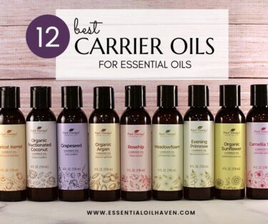 best essential oil carrier oils