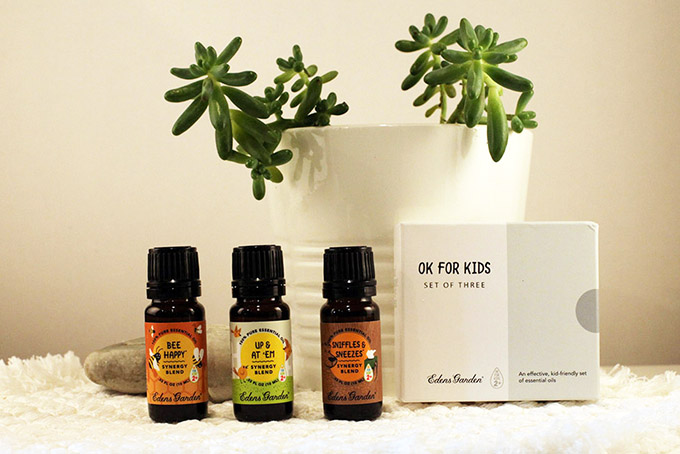 ok for kids set from edens garden oils reviewed