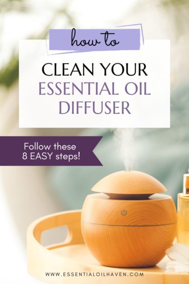 cleaning an oil diffuser
