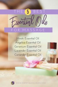 top 5 essential oils for massage