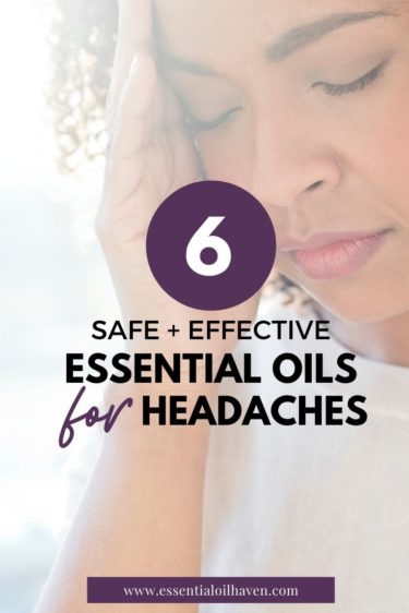 essential oils for headaches relief