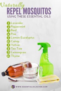 top 10 essential oils to repel mosquiteos