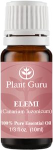 plant guru elemi essential oil 100% pure therapeutic grade
