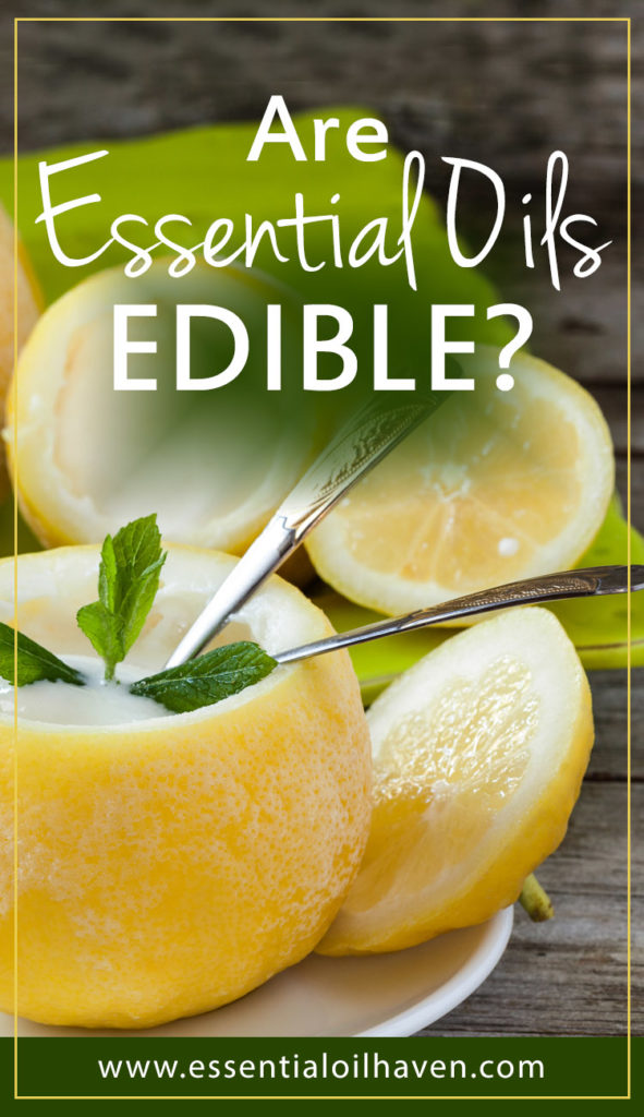 can you eat essential oils