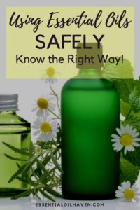 Essential oils safety