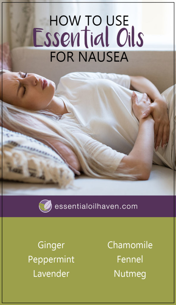 essential oils for nausea, vomiting, morning sickness
