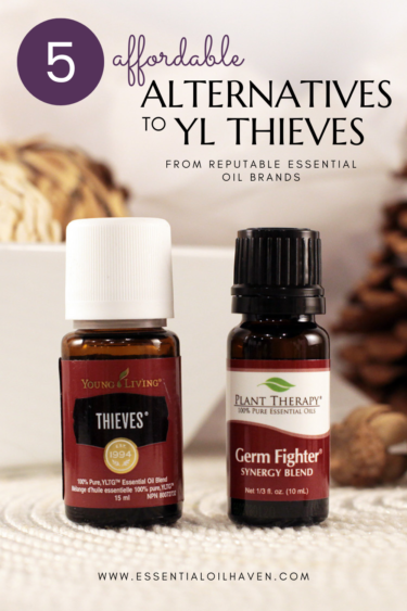 thieves vs germ fighter, yl thieves alternative blends