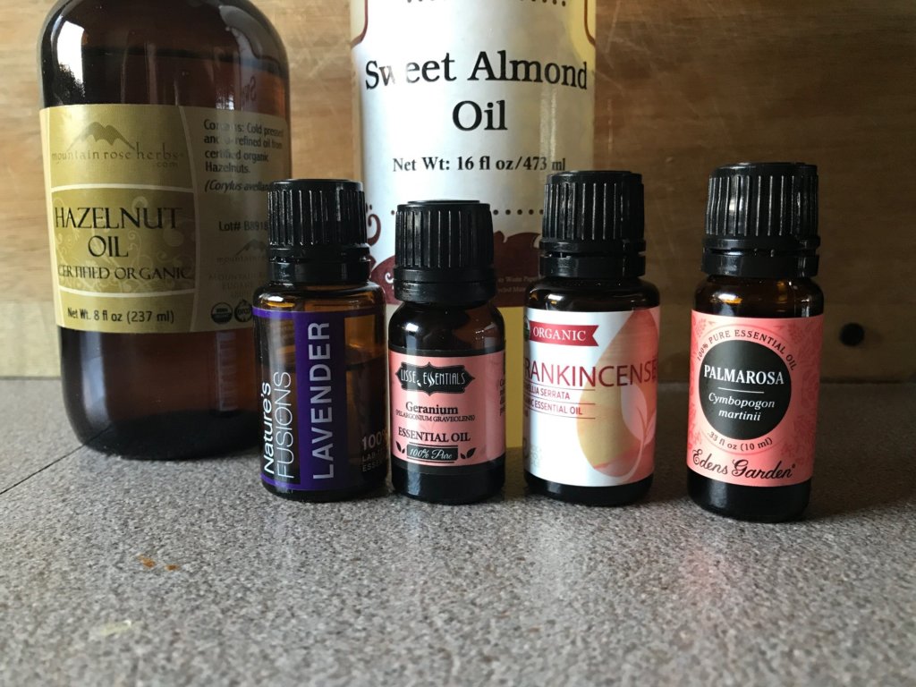 essential oils blend for dry mature skin
