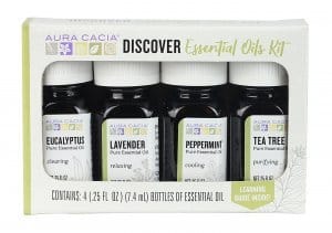 aura cacia essential oil starter kit