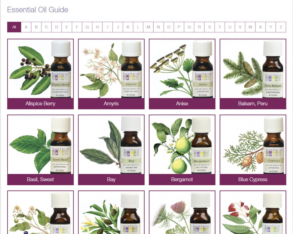 essential oil guide