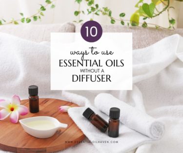essential oils without diffuser