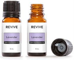 Lavender oil bottles