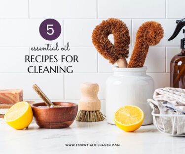 cleaning with essential oils