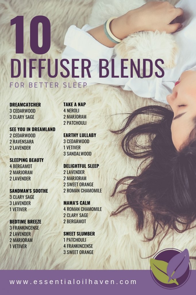 10 Diffuser Blends for Sleep