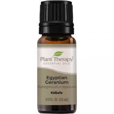 geranium essential oil bottle, 10ml