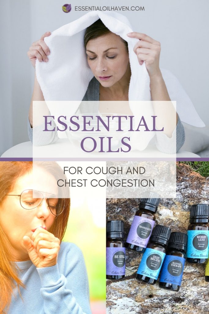essential oils for cough and chest congestion