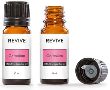 geranium oil bottle