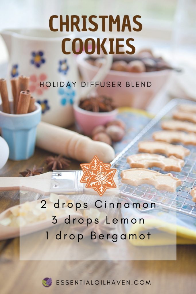 Christmas Cookies Essential Oil Diffuser Blend Recipe