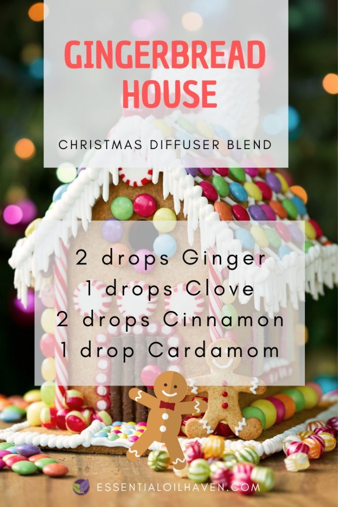 Holiday Essential Oils Diffuser Blend - "Gingerbread House"