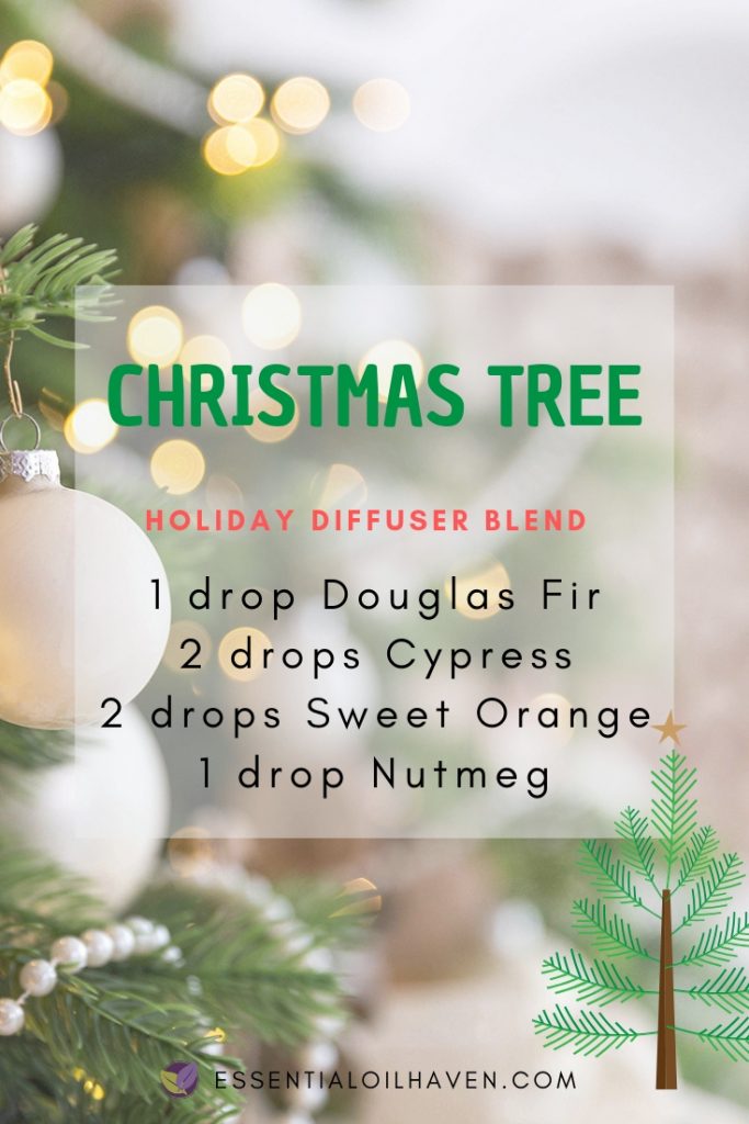 Christmas Tree Essential Oil blend recipe