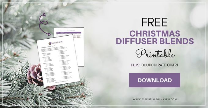 free christmas essential oil blend recipes download