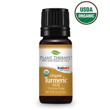 turmeric essential oil bottle