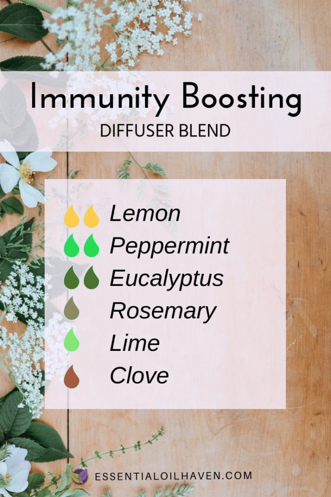 Immunity boosting essential oil blend recipe