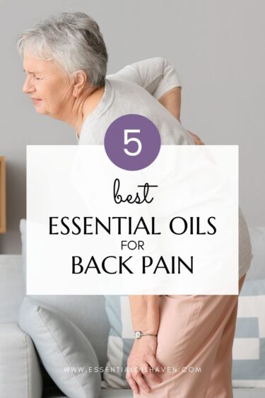 essential oils for back pain