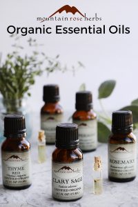 organic essential oils