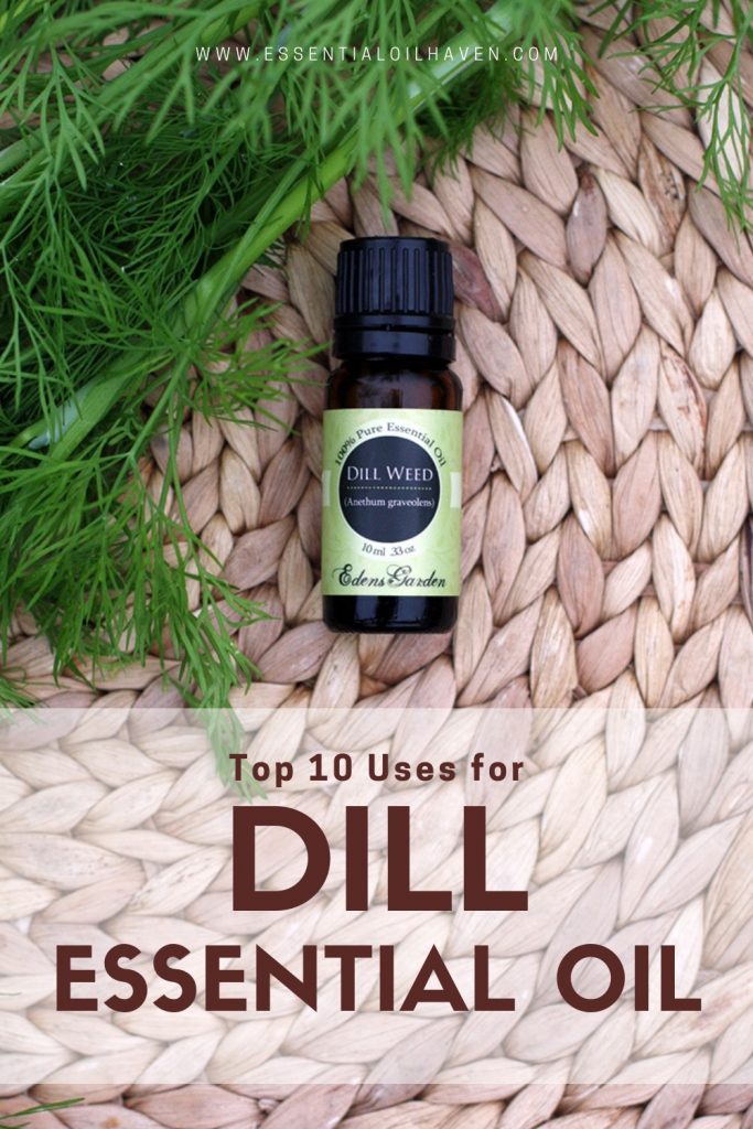dill essential oil uses