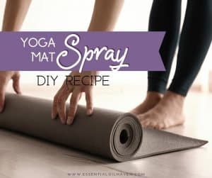 essential oils yoga mat spray