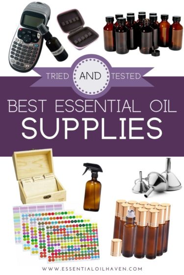 essential oil supplies for aromatherapy
