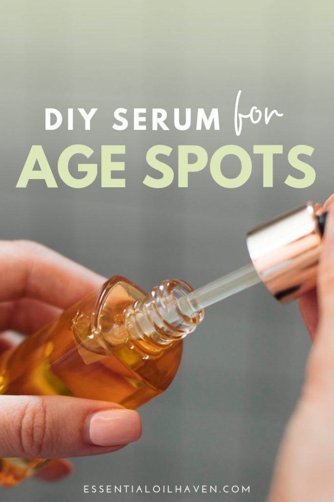 age spots DIY serum recipe