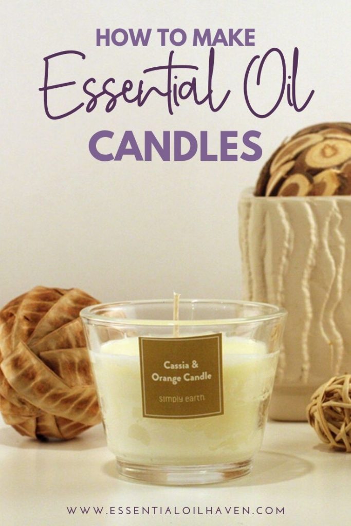 making essential oil candles diy