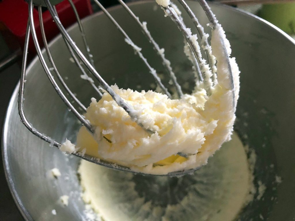 whipped body butter on kitchenaid