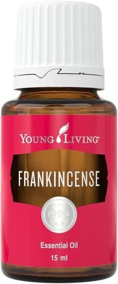 young living frankincense 15 ml essential oil bottle