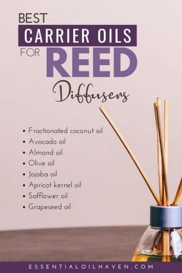 carrier oils for DIY reed diffusers