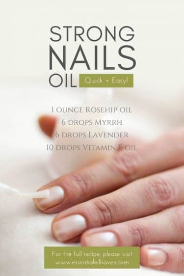 strong nails oil