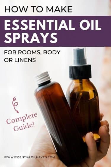 diy essential oil spray recipe