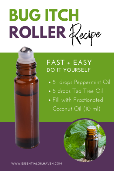 essential oil roller DIY recipe for bug bites