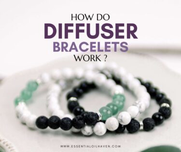 how do diffuser bracelets work