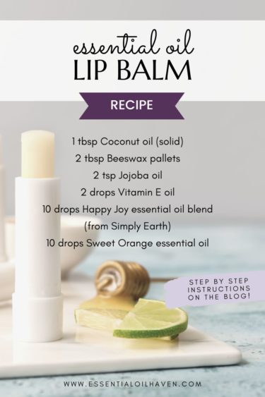 homemade chapstick ingredients