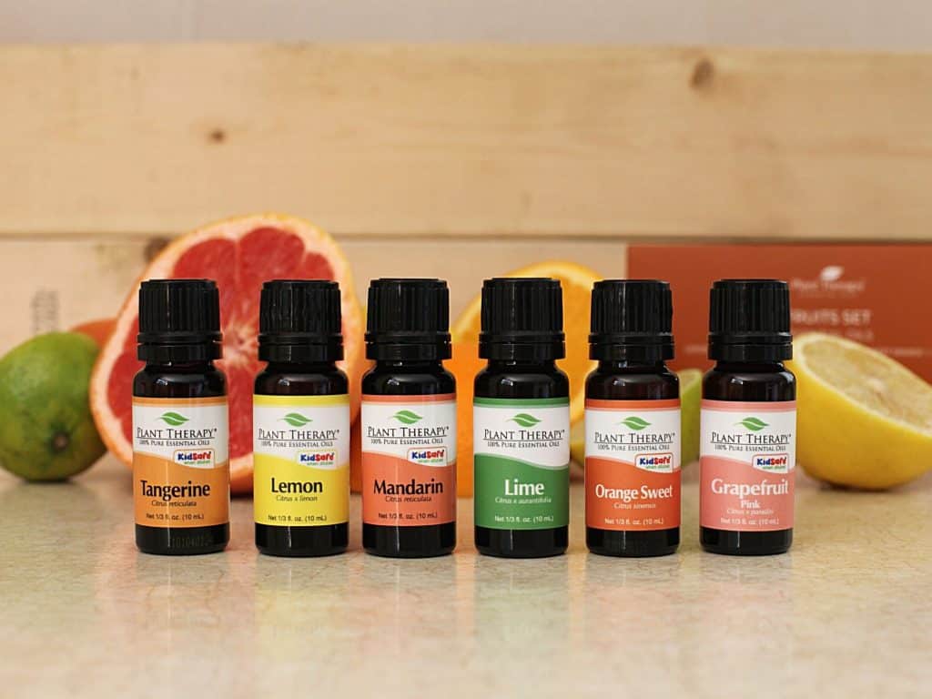 essential oils fruit set