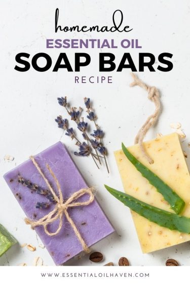 essential oil bar soap recipe for the holidays