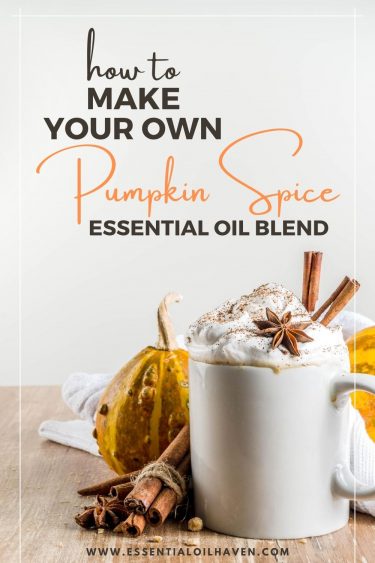 pumpkin spice essential oil blend
