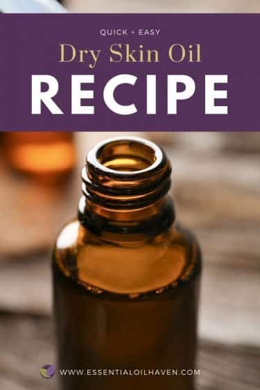 essential oil blend diy mixture for dry skin