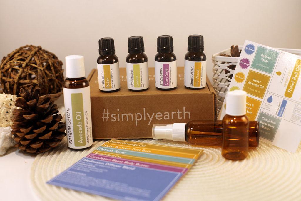 essential oils recipe subscription box