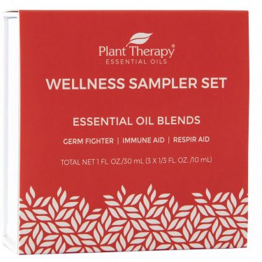 wellness sampler set of essential oils from plant therapy